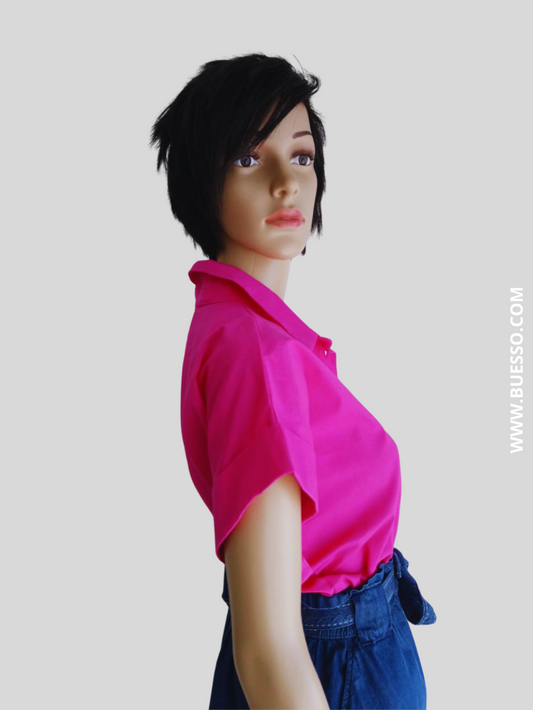 Chemisier ROSE FUCHSIA