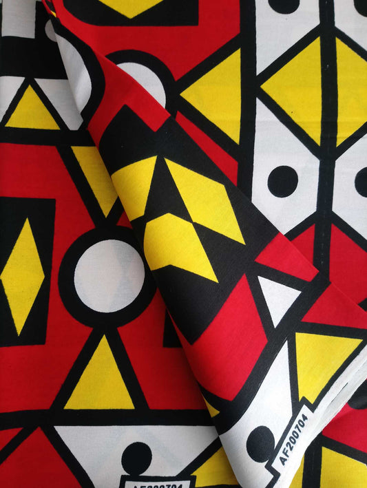 Pagne WAX SAMAKAKA ROUGE