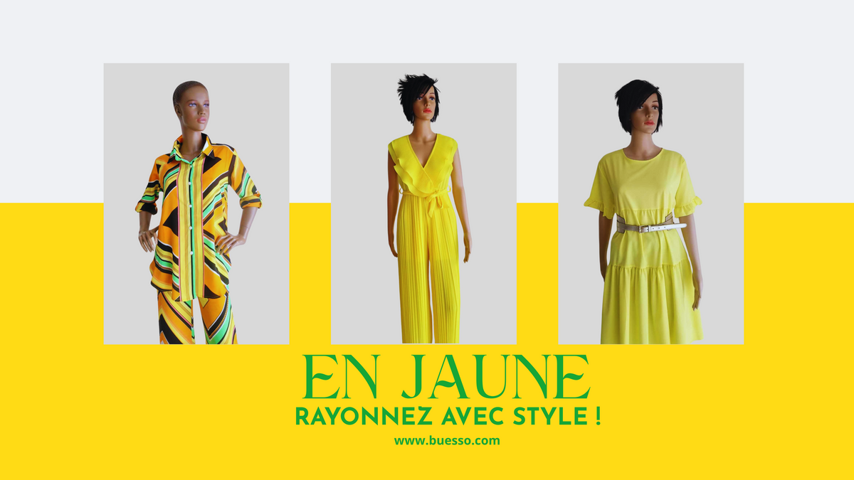 Le jaune : la couleur tendance à adopter pour rayonner avec énergie et style