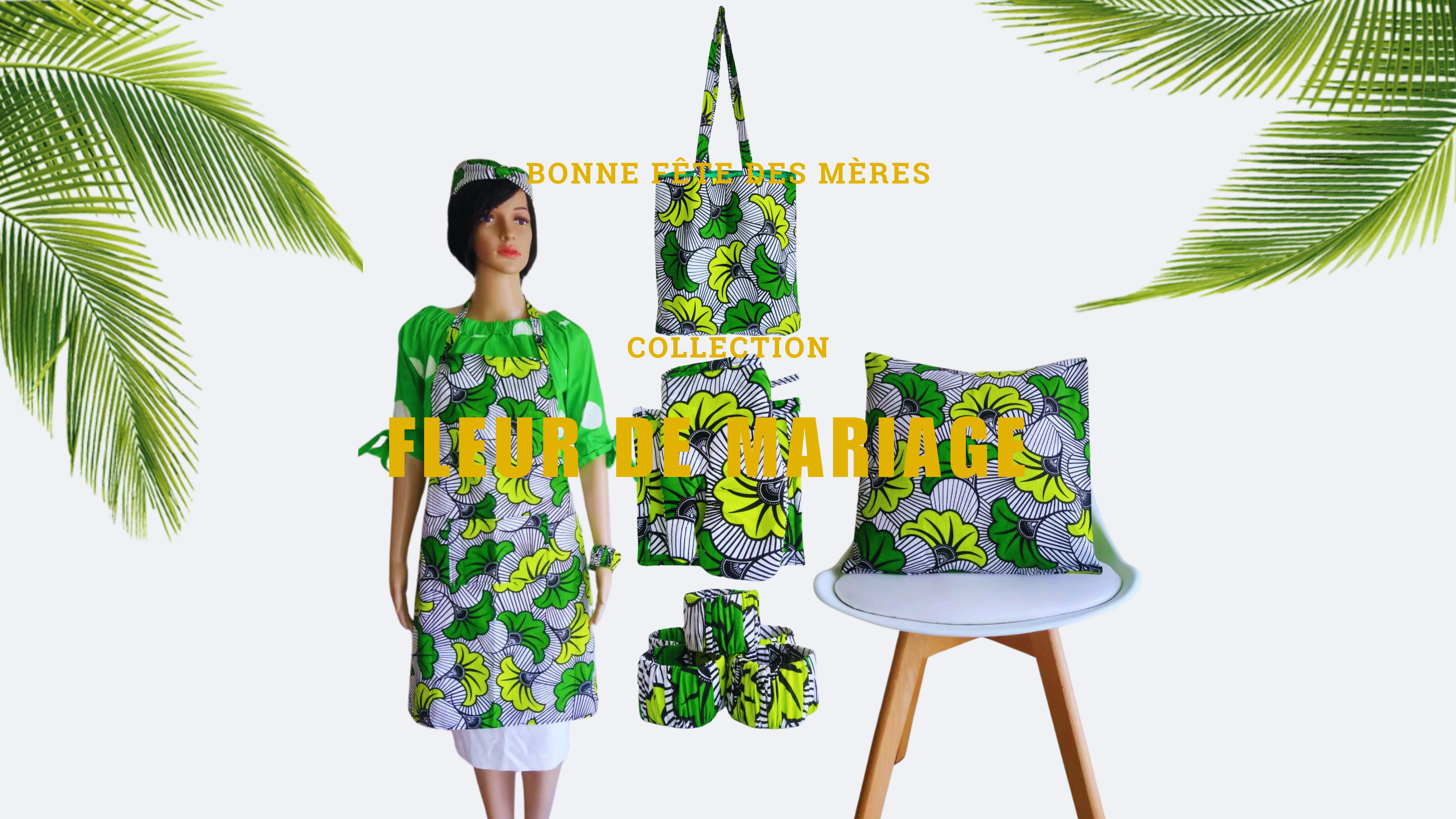 Collection Wax FLEUR DE MARIAGE - fait main en France