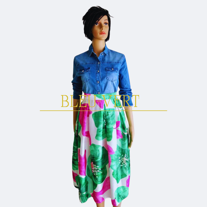 COLLECTION BLEU-VERT