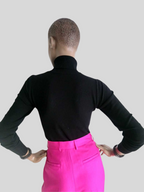 Pantalon à pinces ROSE FUCHSIA