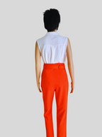 Chemise BLANC CASSÉ à volants