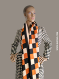 Manteau pied de poule CAMEL