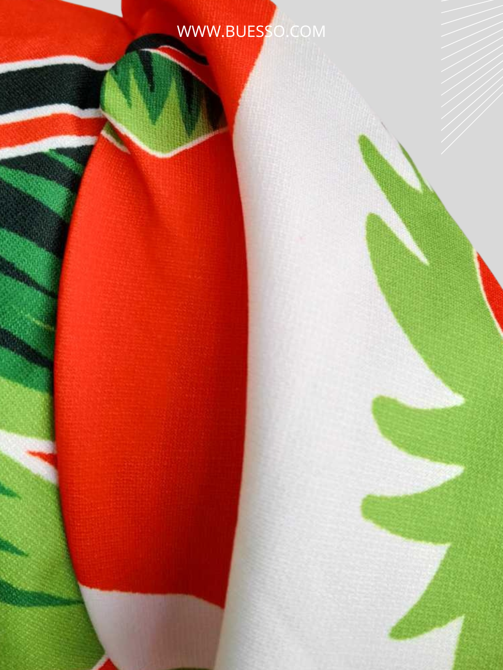 Combinaison ORANGE imprimée avec ceinture