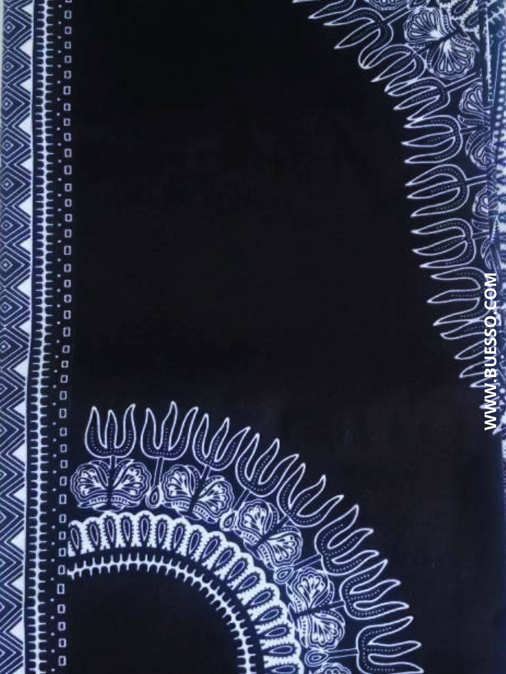Pagne DASHIKI/YAMADO noir