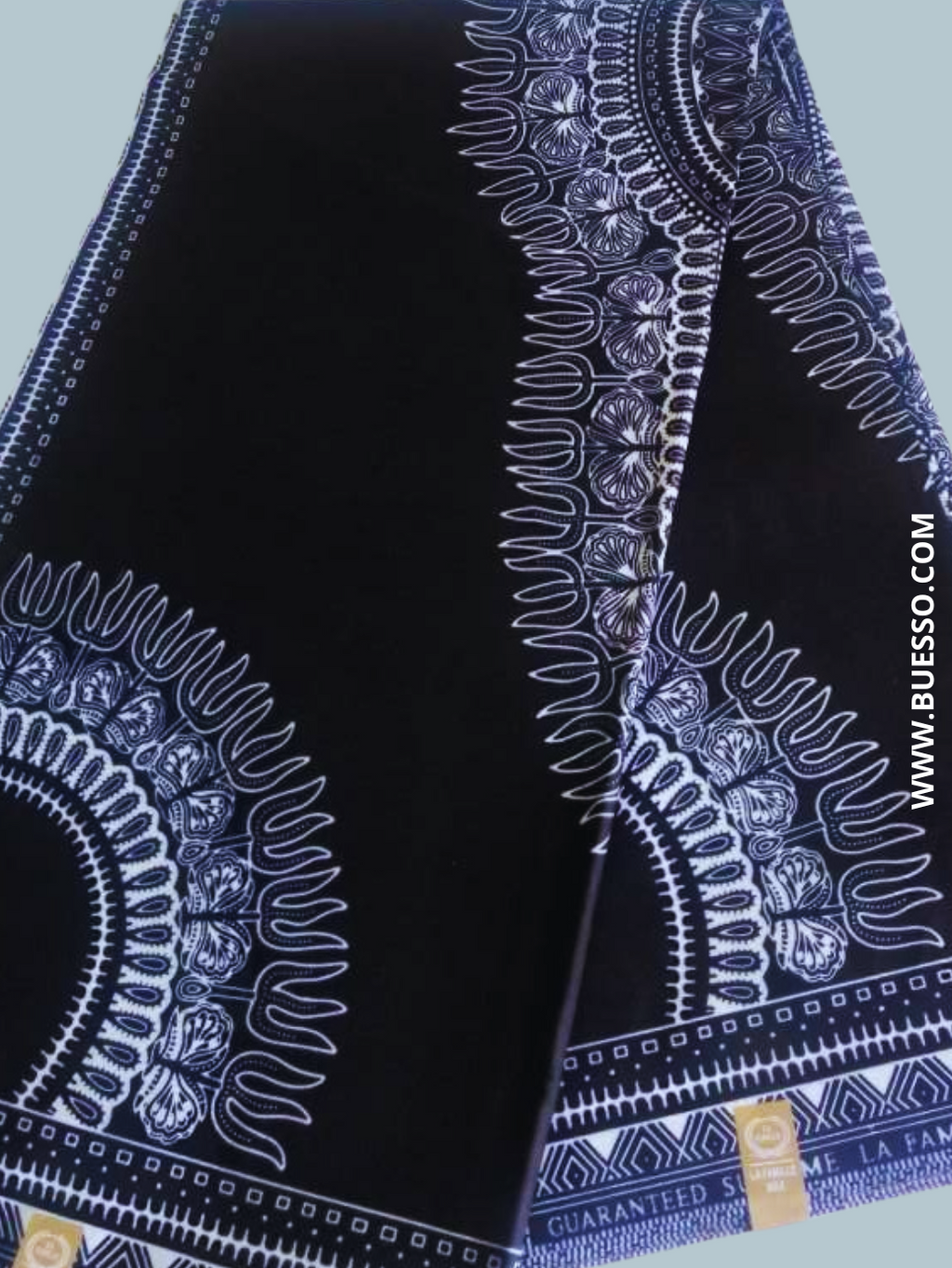 Pagne DASHIKI/YAMADO noir