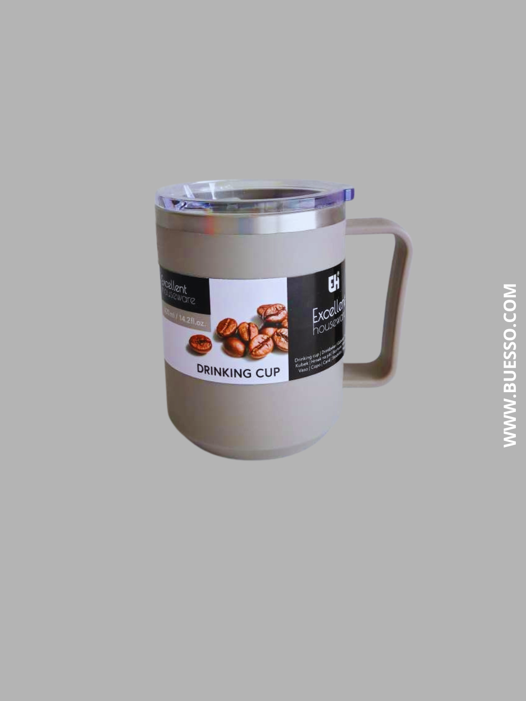 Mug isotherme étanche refermable à emporter