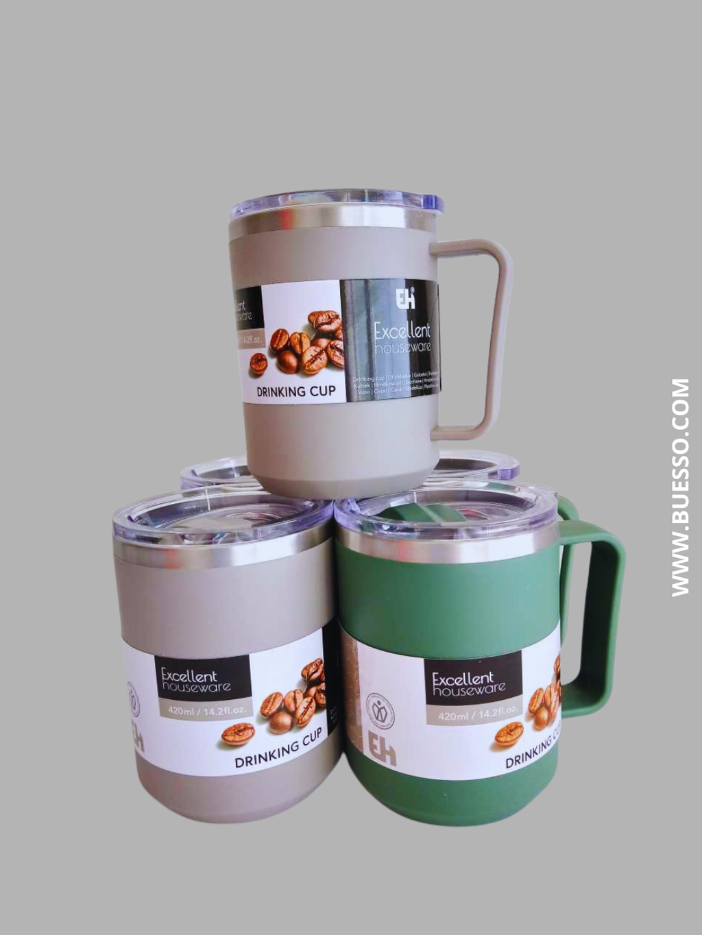 Mug isotherme étanche refermable à emporter