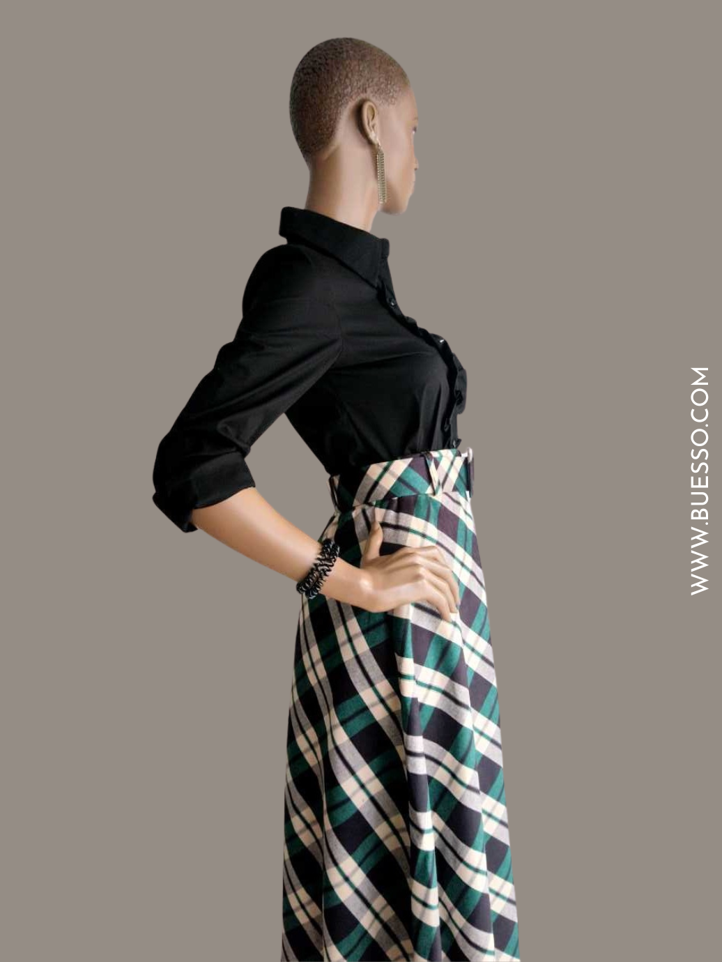 Chemisier NOIR femme à volants