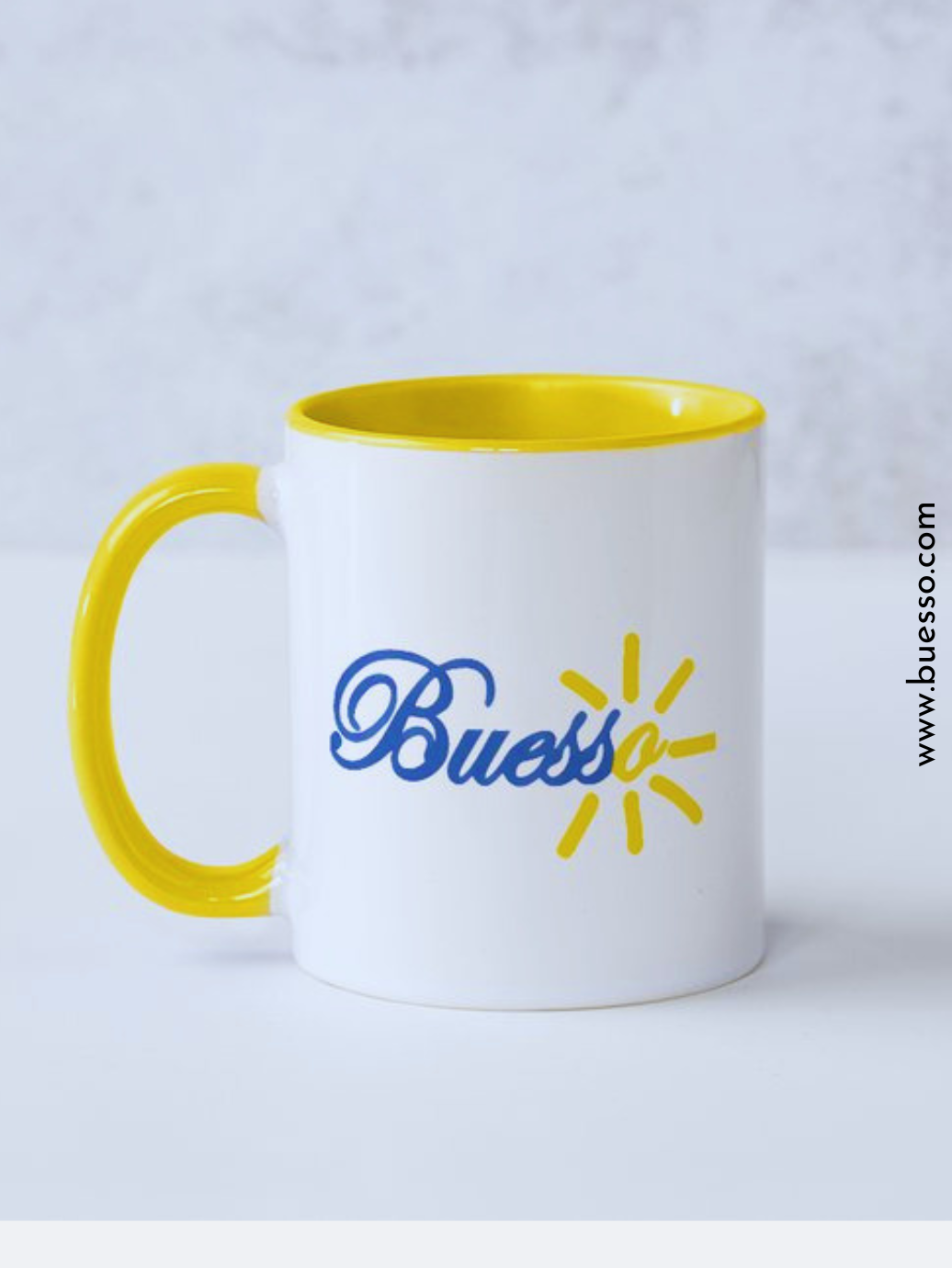 Mug personnalisé BUESSO - Le mug qui porte chance