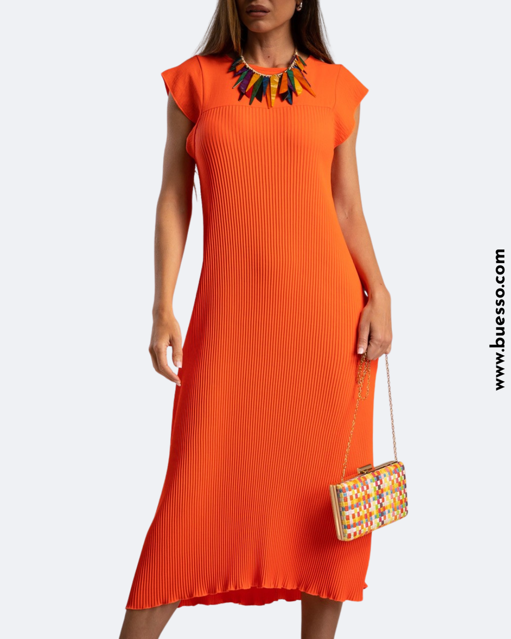 Robe femme orange | L'éclat naturelle du teint