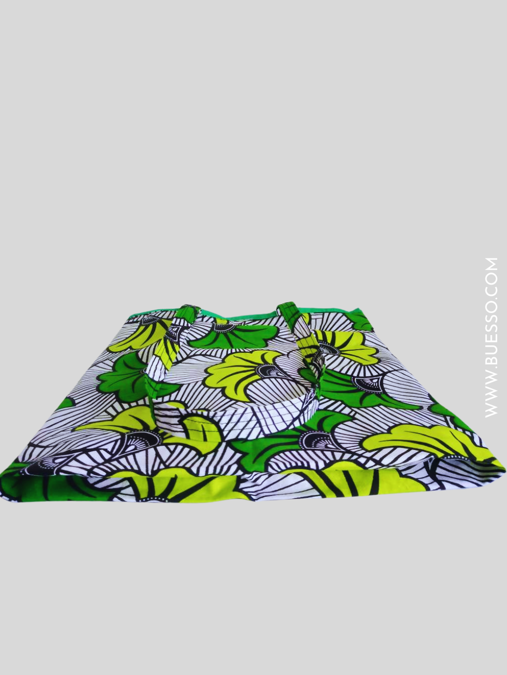 Tote bag en Wax FLEUR DE MARIAGE - fait main en France