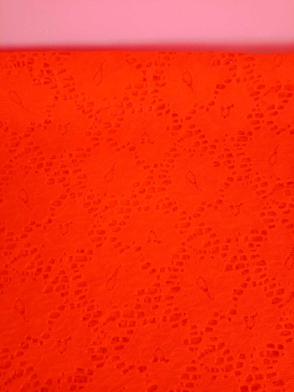 Buesso - Dentelle florale ORANGE pour femmes