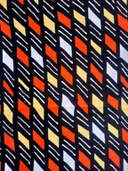  Pagne WAX GRAPHIQUE ORANGE