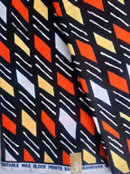  Pagne WAX GRAPHIQUE ORANGE